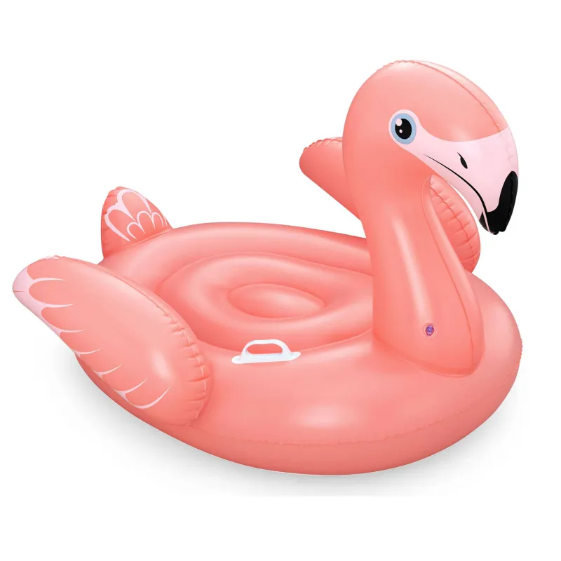 Colchón hinchable en forma de flamenco 138 x 107 cm para agua Bestway 41525