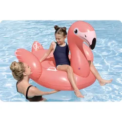 Colchón hinchable rosa de flamenco 138 x 107 cm Bestway 41525