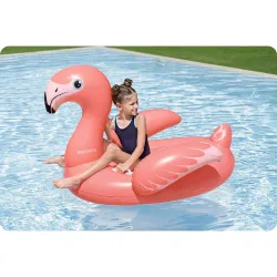 Colchón hinchable flamenco para niños 138 x 107 cm Bestway 41525