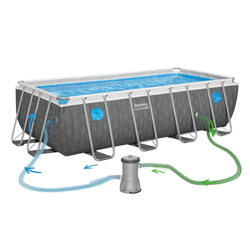 Piscina Bestway 561MB 488 x 244 x 122 cm fácil de montar para el verano