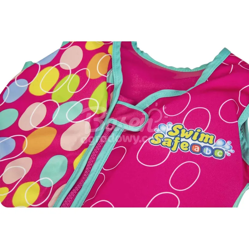 Chaleco de natación para niños, ideal para las vacaciones, rosa S/M