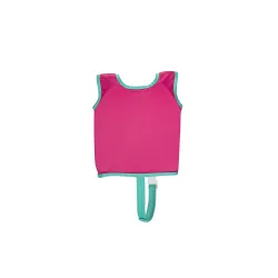 Chaleco de natación ligero rosa para niños, diseñado para la comodidad