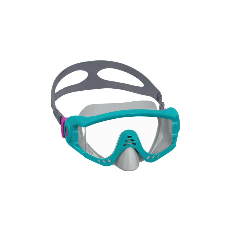 Set de buceo turquesa Bestway 25020, ideal para niños y adultos
