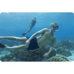 Set de buceo turquesa Bestway 25020, perfecto para los amantes de los deportes acuáticos