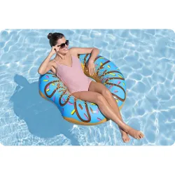 Flotador hinchable de playa 107cm, ideal para niños y adultos