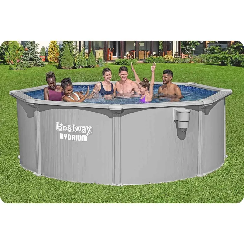 Piscina de jardín 305 x 122 cm, perfecta para la diversión familiar