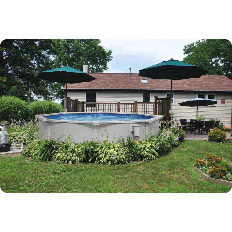 Piscina de jardín elegante 366 x 122 cm Bestway 56574