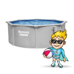 Piscina de jardín para toda la familia 366 x 122 cm Bestway 56574