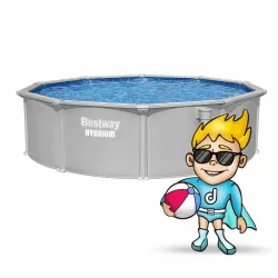 Piscina de Jardín 457 x 122 cm con diseño moderno
