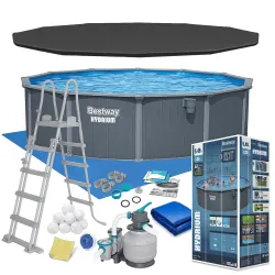 Bestway 561CS Piscina de Jardín 549 x 132 cm, perfecta para disfrutar al aire libre