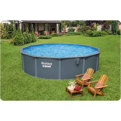 Piscina de Jardín 549 x 132 cm, resistente y perfecta para el verano