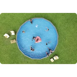 Piscina de Jardín 732 x 132 cm, excelente opción para diversión familiar