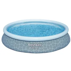 Piscina de jardín 457 x 84 cm, fácil de mantener, diversión para toda la familia
