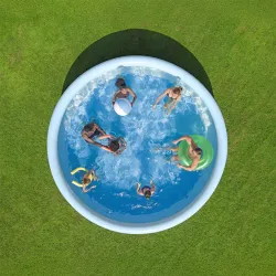 Piscina de jardín 457 x 107 cm de fácil montaje para diversión familiar