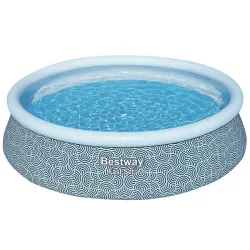 Piscina autoportante 457 x 107 cm, fácil de montar para días de verano