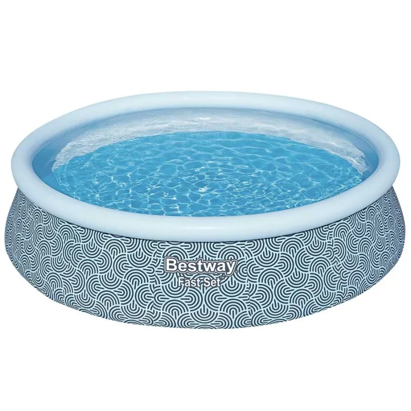 Piscina autoportante 457 x 107 cm, fácil de montar para días de verano