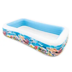 Piscina Hinchable Peces 305 x 183 x 56 cm INTEX 58485