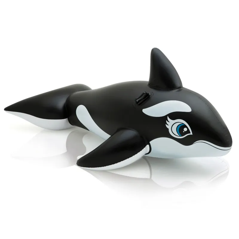 Juguete hinchable en forma de ballena 188 x 122 cm para juegos acuáticos INTEX 58561