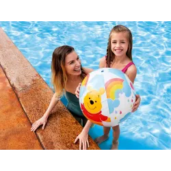 Balón hinchable colorido de 51 cm, ideal para juegos al aire libre