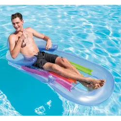 Colchón para niños, excelente para la playa, color azul