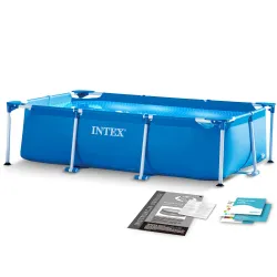 INTEX 28272 Piscina de jardín con estructura 300 x 200 x 75 cm