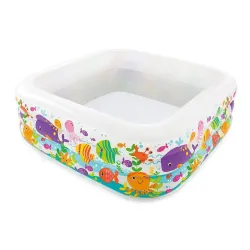 Piscina Hinchable Acuario 159 x 159 x 50 cm INTEX 57471