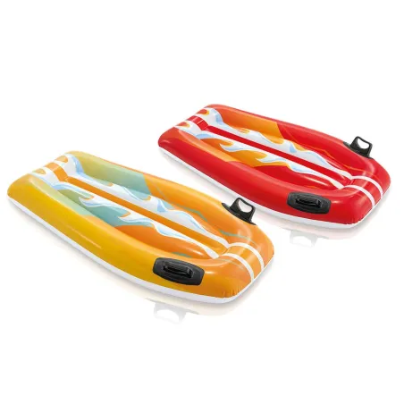 Tabla hinchable para natación 112 x 62 cm INTEX 58165 roja, juguete acuático para niños