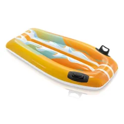 Tabla hinchable INTEX 58165 fabricada en material duradero, ideal para jugar en el agua