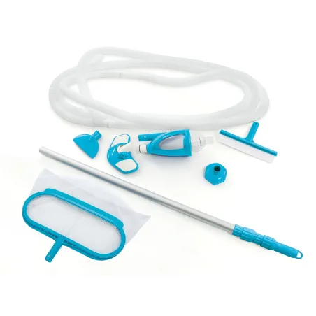 Juego de limpieza de piscina deluxe con aspiradora INTEX 28003, alta calidad