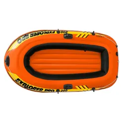Bote hinchable Intex Explorer PRO 200, de color azul, ideal para actividades acuáticas