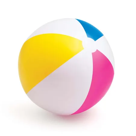 Pelota de Playa Hinchable Arcoíris 61 cm, pelota colorida para diversión en la playa