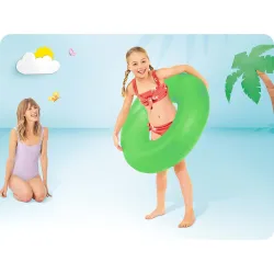 Flotador Neón resistente, tamaño de 91 cm para diversión sin fin