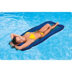 Colchón de playa con malla, perfecto para uso en jardín o playa