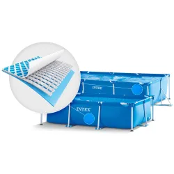 Piscina de jardín 260 x 160 x 65 cm para relajarse al aire libre