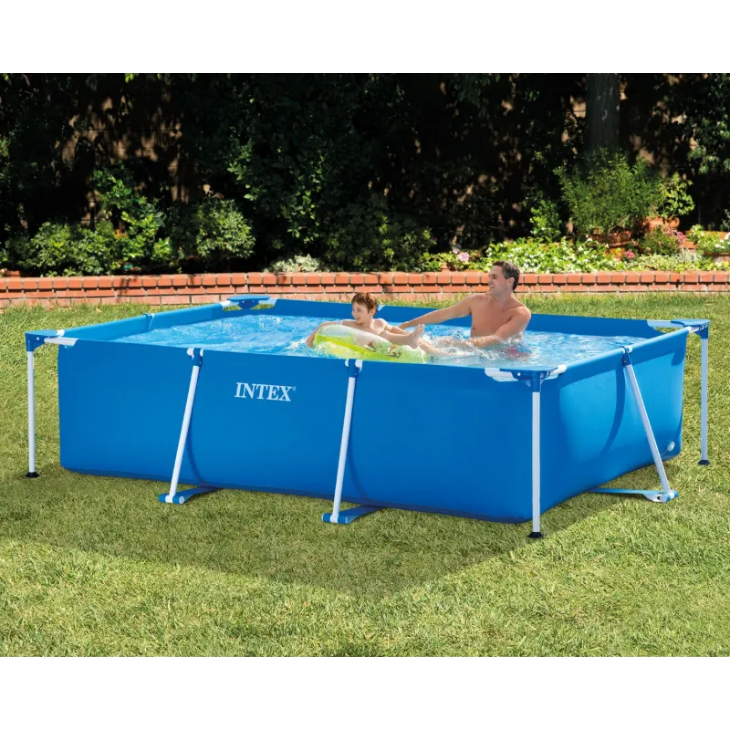 Piscina de jardín con estructura resistente 300 x 200 x 75 cm