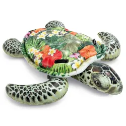 Juguete hinchable tortuga para piscina 191 x 170 cm INTEX 57555