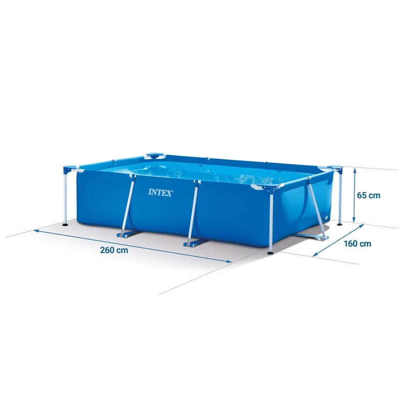 Piscina de jardín ideal para niños 260 x 160 x 65 cm INTEX 28271