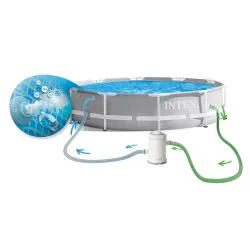 Piscina ideal para el jardín 305 x 76 cm para diversión veraniega