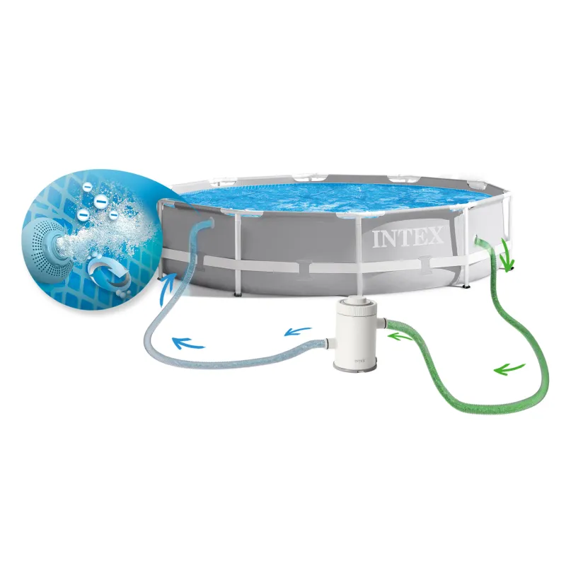 Piscina ideal para el jardín 305 x 76 cm para diversión veraniega