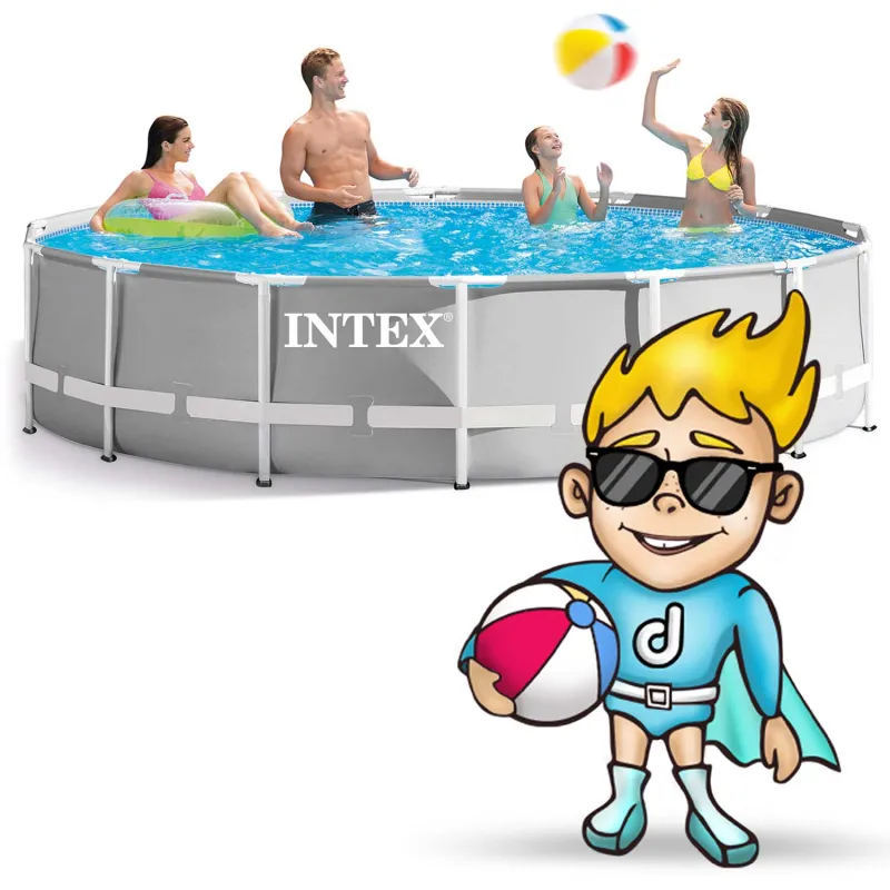 Piscina moderna 427x107 con estructura INTEX 26720