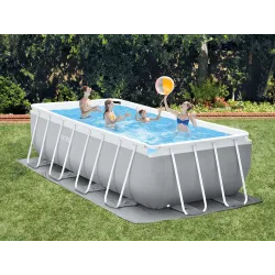 Piscina de jardín de material resistente 488 x 244 x 107 cm INTEX 26792