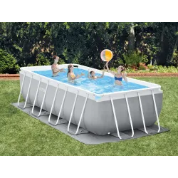 Piscina de jardín 488 x 244 x 107 cm de material resistente INTEX 26792