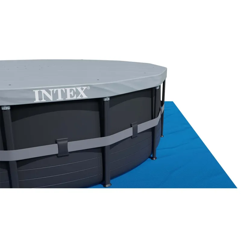 Piscina con estructura INTEX 26326, hecha de PVC resistente
