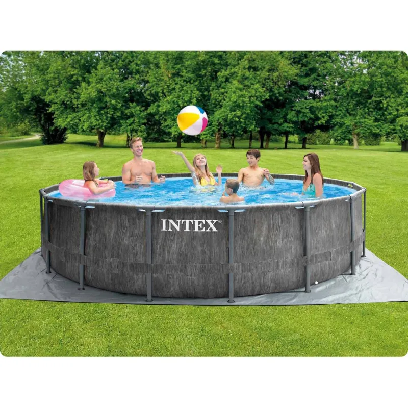 Piscina de jardín 457 x 122 cm con diseño elegante INTEX 26742