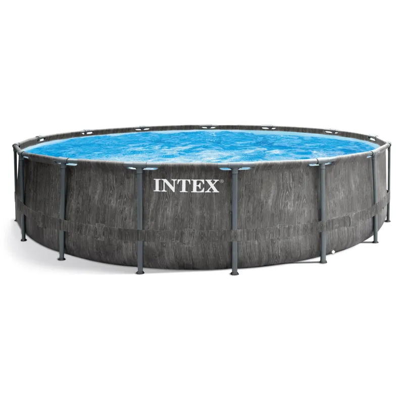 Piscina de jardín 457 x 122 cm fabricada con materiales duraderos INTEX 26742
