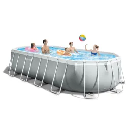 Piscina ideal para el jardín en verano, fácil de montar y desmontar