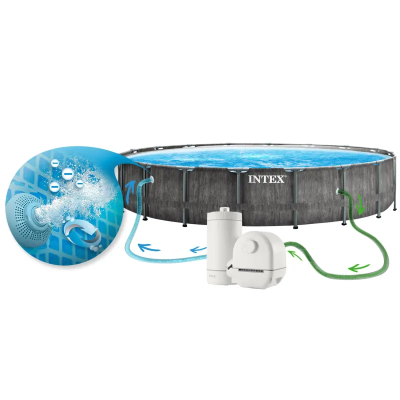 Piscina de jardín 549 x 122 cm, ideal para reuniones familiares al aire libre