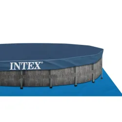 Piscina de jardín 549 x 122 cm con fácil sistema de montaje