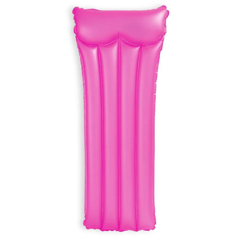 Colchón de natación rosa Intex 59717, ideal para relajarse en el agua
