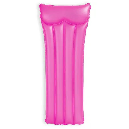 Colchón de natación rosa Intex 59717, ideal para relajarse en el agua